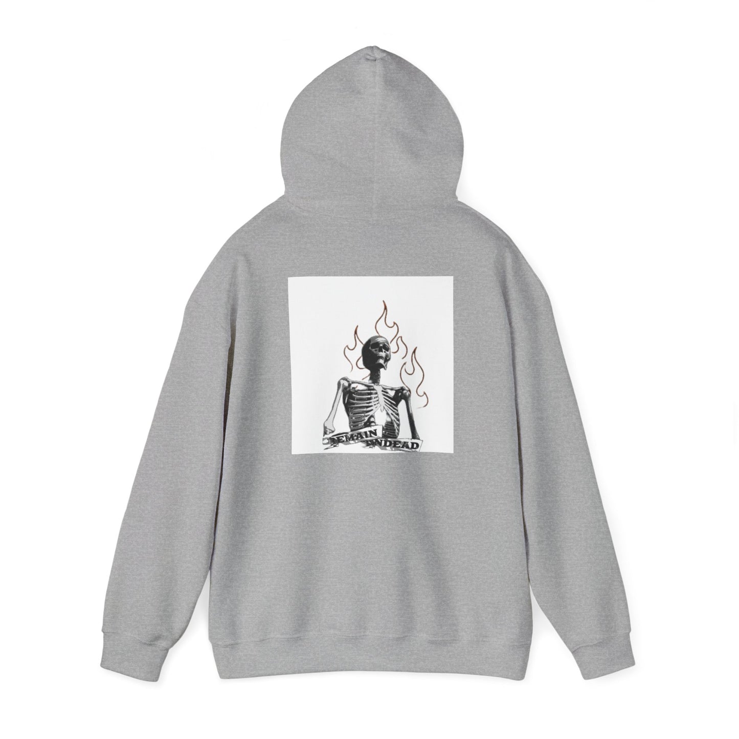 Edgy Skeleton Design Unisex Hoodie – Heavy Blend™ Warmth