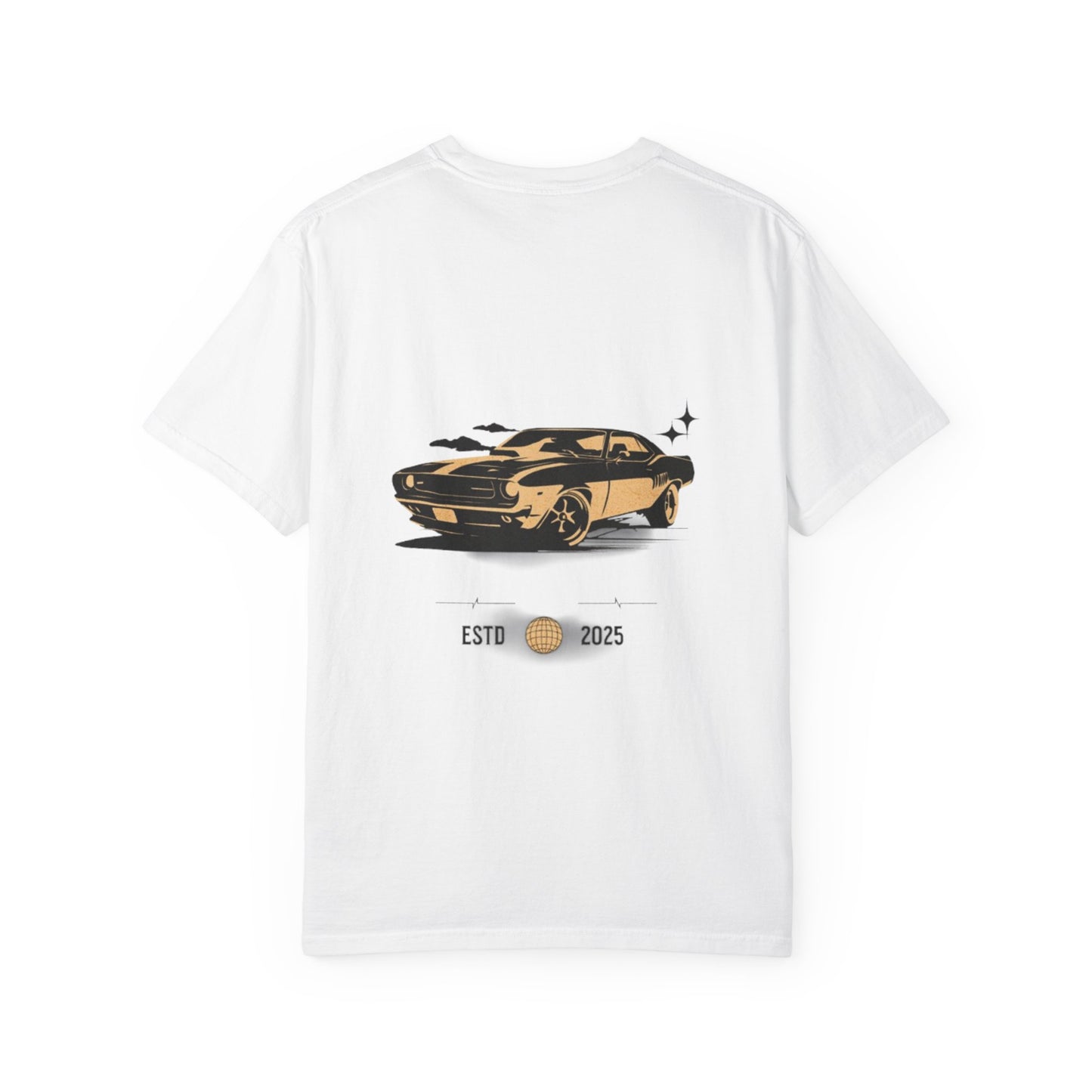 Vintage Car Graphic Unisex T-shirt - ESTD 2025