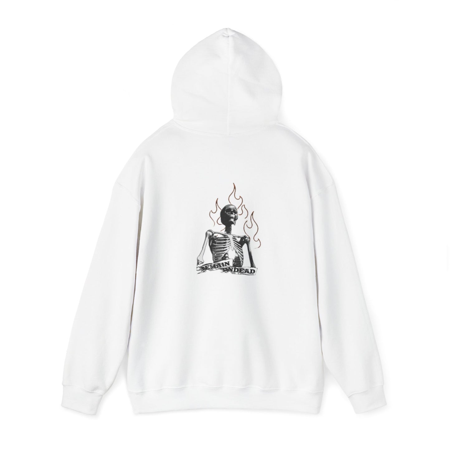 Edgy Skeleton Design Unisex Hoodie – Heavy Blend™ Warmth