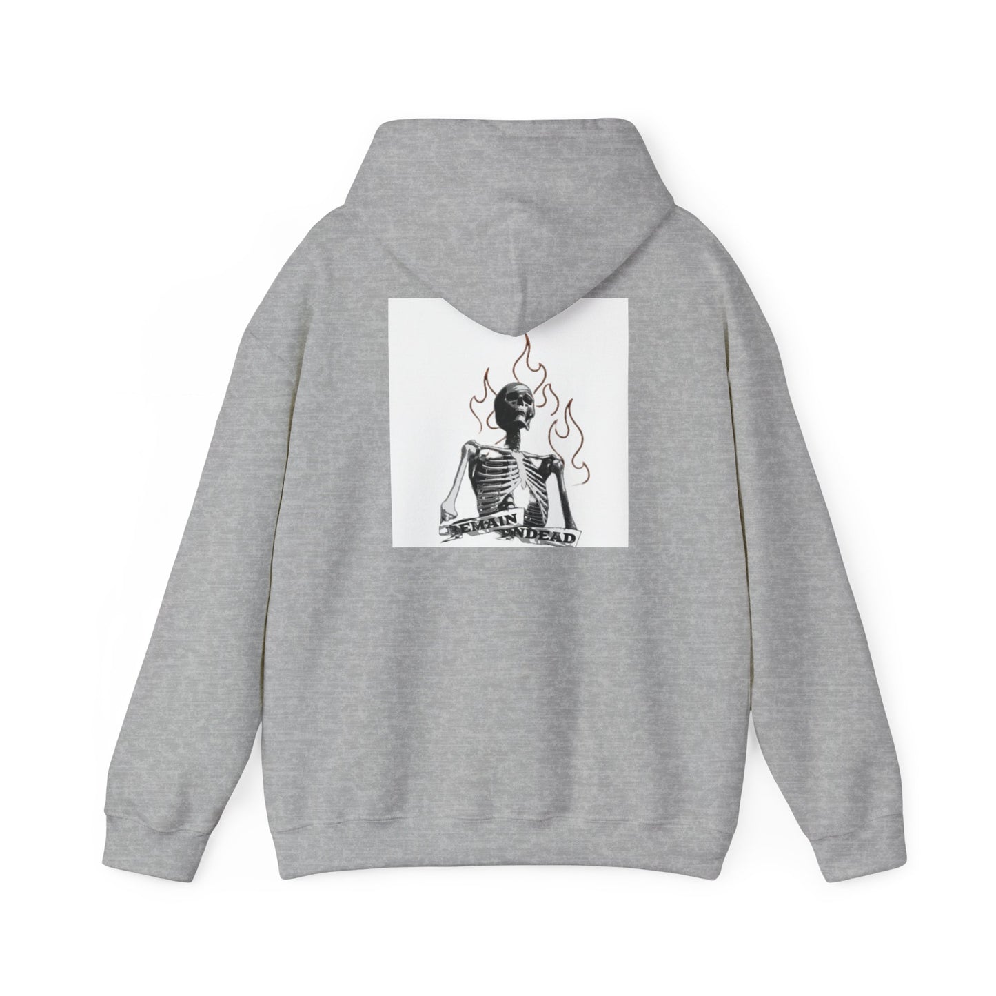 Edgy Skeleton Design Unisex Hoodie – Heavy Blend™ Warmth