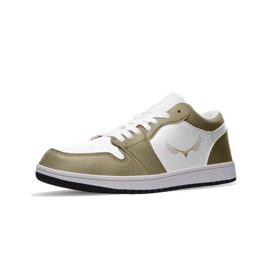 Unisex Low Top Leather Sneakers